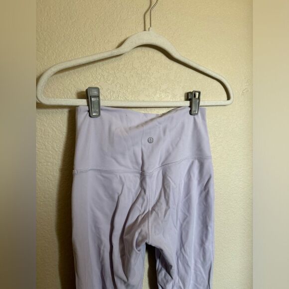 Lululemon align High-rise pant 28” in lilac ether size 6 - Picture 4 of 6